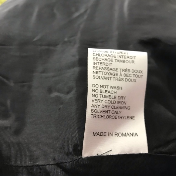 Carven Women’s Jacket Blazer Size 38/6 Button Long Sleeve Black Career Office - Picture 4 of 6